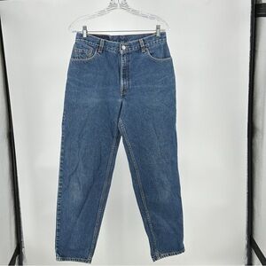 Vintage Levi’s 550 Tapered Blue Denim Mom‎ Jeans 90’s High Rise